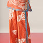 CLOUD PRINT APPLIQUE' AND CUTWORK PANTS