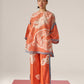 DRAGON PRINT AND CUTWORK SHIRT