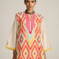 PANELLED A-LINE KAMEEZ