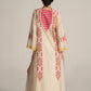 PANELLED A-LINE MAXI DRESS