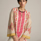PANELLED A-LINE MAXI DRESS
