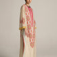 PANELLED A-LINE MAXI DRESS