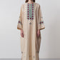 PANELLED KAFTAN DRESS