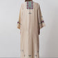 PANELLED KAFTAN DRESS