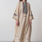 PANELLED KAFTAN DRESS
