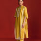ORIENTAL BORDER PANELLED KAFTAN KAMEEZ