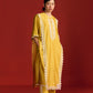 ORIENTAL BORDER PANELLED KAFTAN KAMEEZ