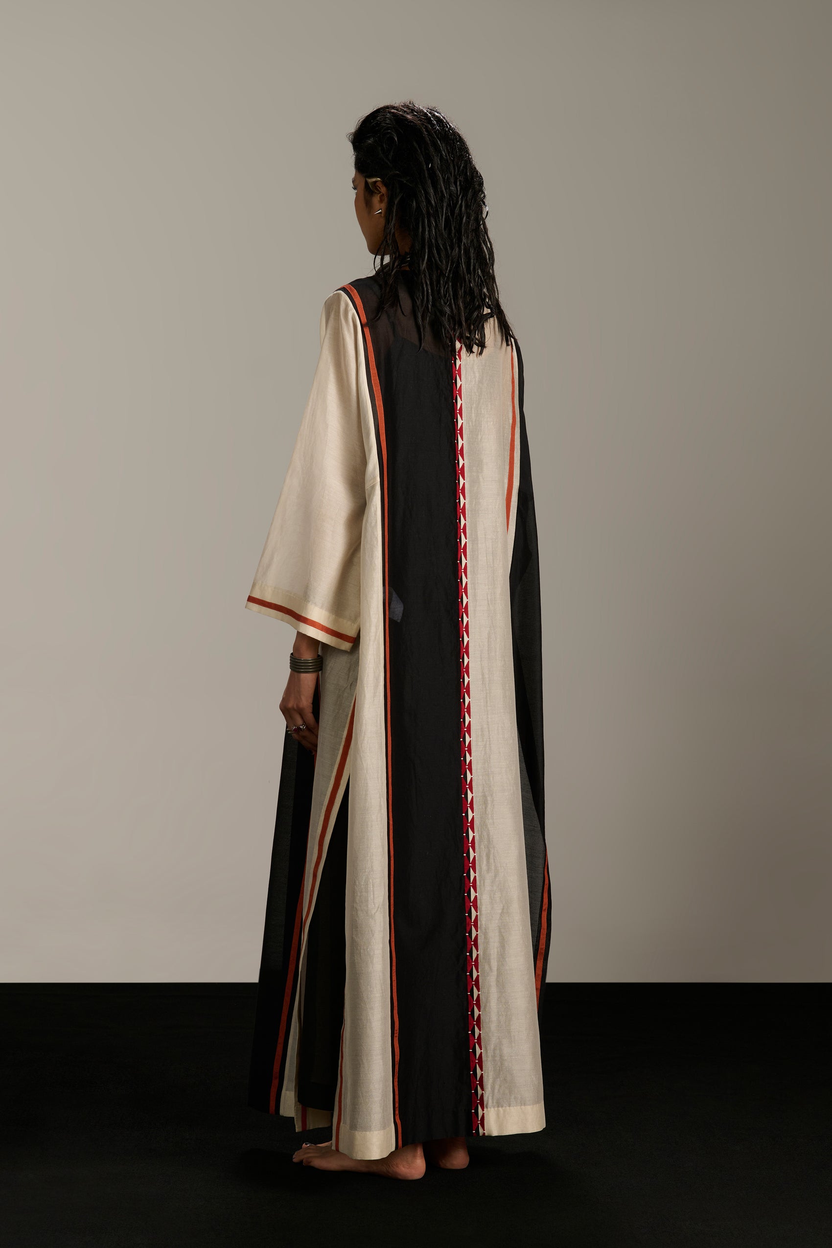 PANELLED KAFTAN
