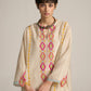 PANELLED KAFTAN