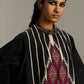 PANELLED KAFTAN SHIRT