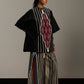 PANELLED KAFTAN SHIRT