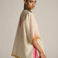 PANELLED KAFTAN SHIRT