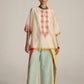 PANELLED KAFTAN SHIRT