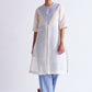 LINEN CENTER PLEATED KAMEEZ