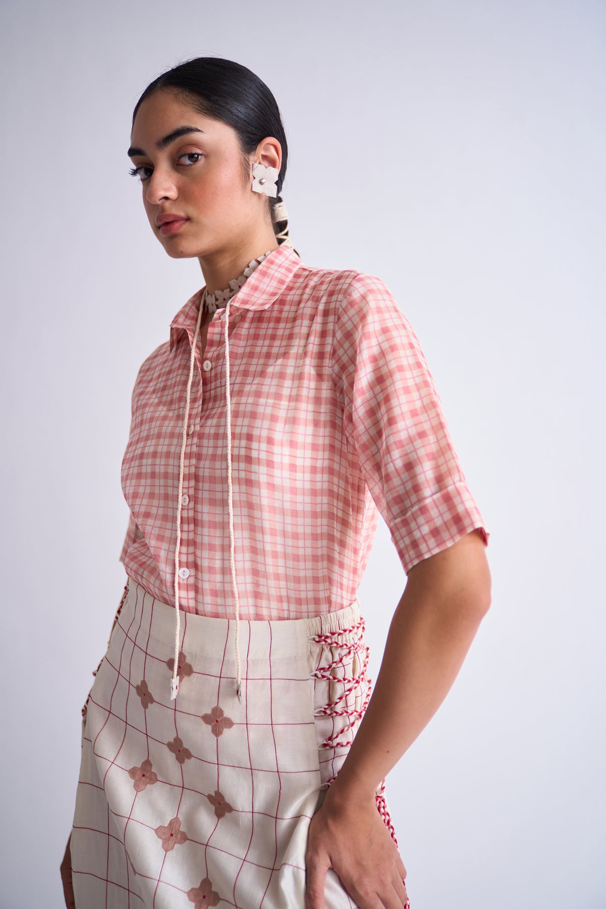 PANELLED SKIRT