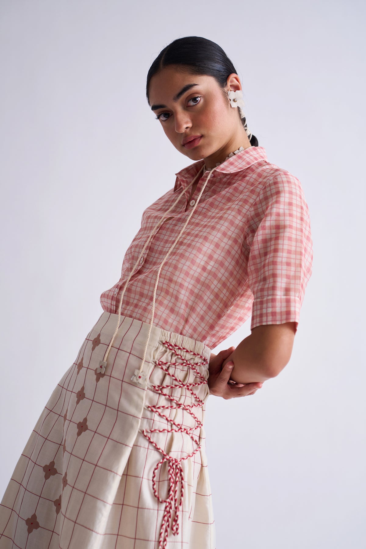 PANELLED SKIRT