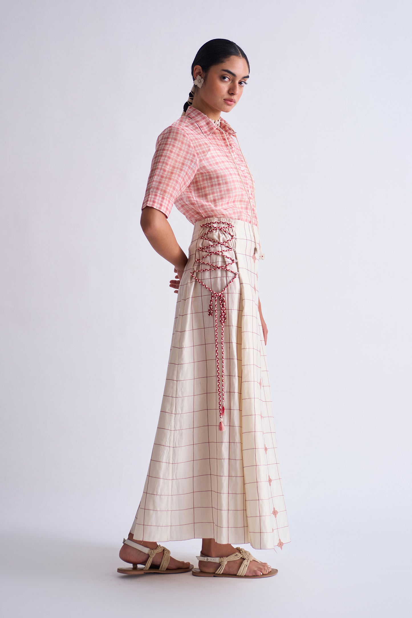 PANELLED SKIRT