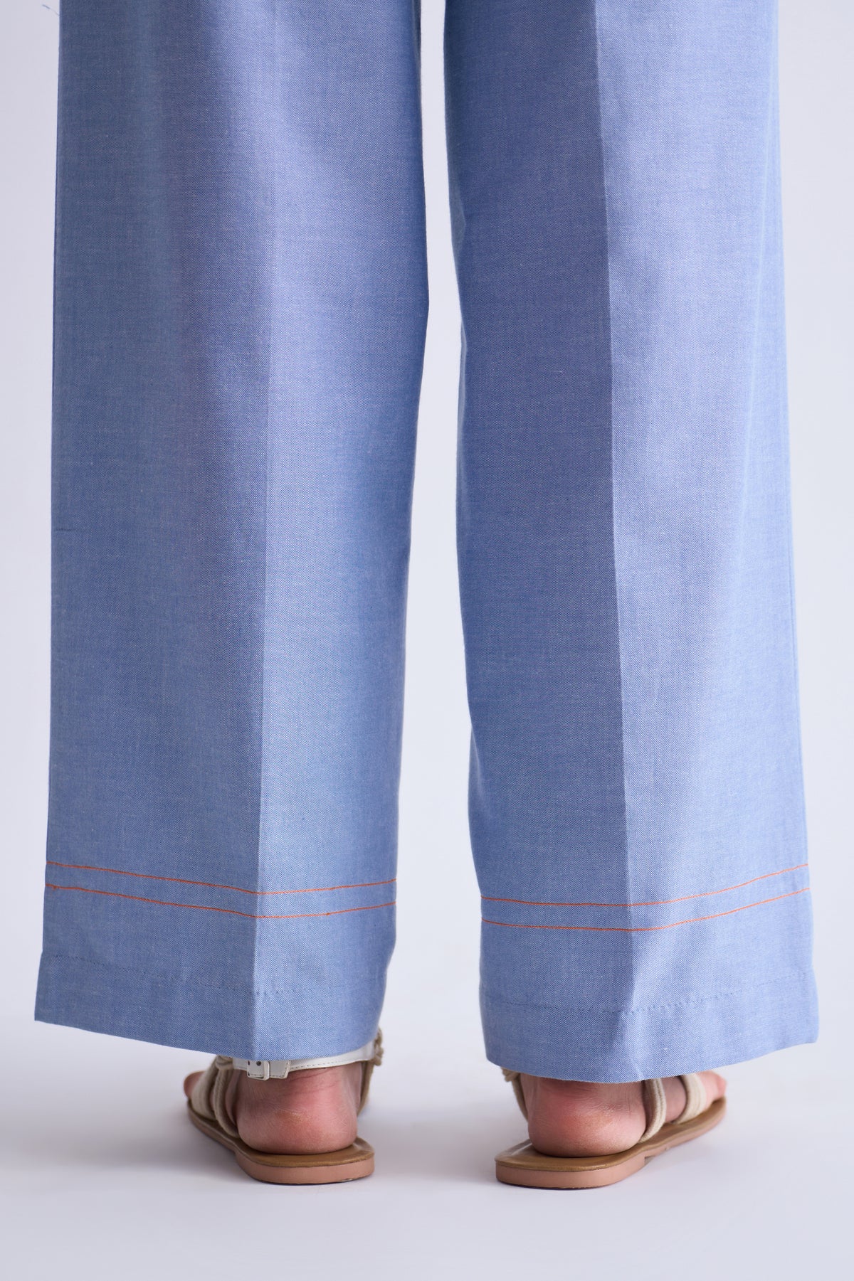 LINEN CENTER PLEATED KAMEEZ