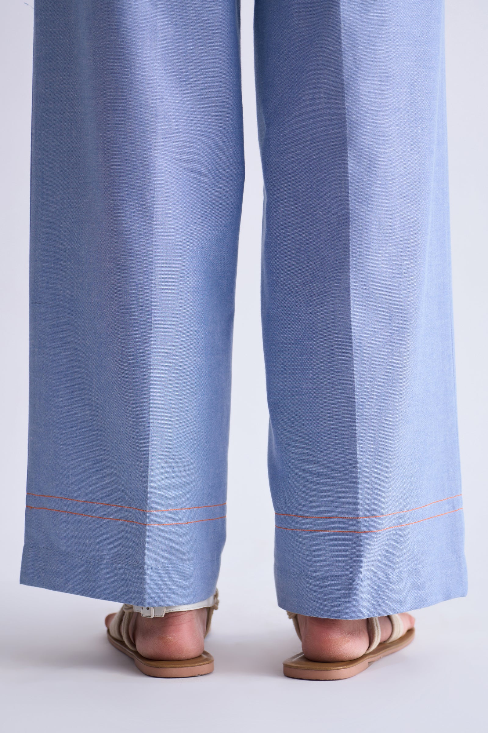 LINEN CENTER PLEATED KAMEEZ
