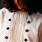 IVORY CENTRE GATHER DRESS