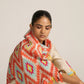 APPLIQUE' AND CUTWORK SCARF