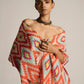 APPLIQUE' AND CUTWORK SCARF