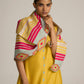 APPLIQUE' AND CUTWORK SCARF