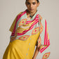 APPLIQUE' AND CUTWORK SCARF