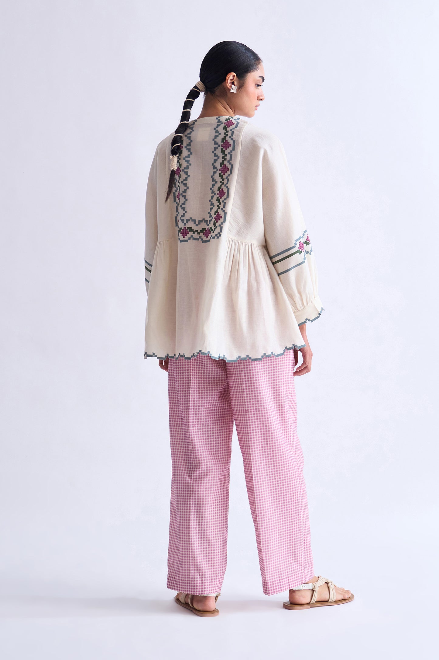 SIDE GATHER SHIRT
