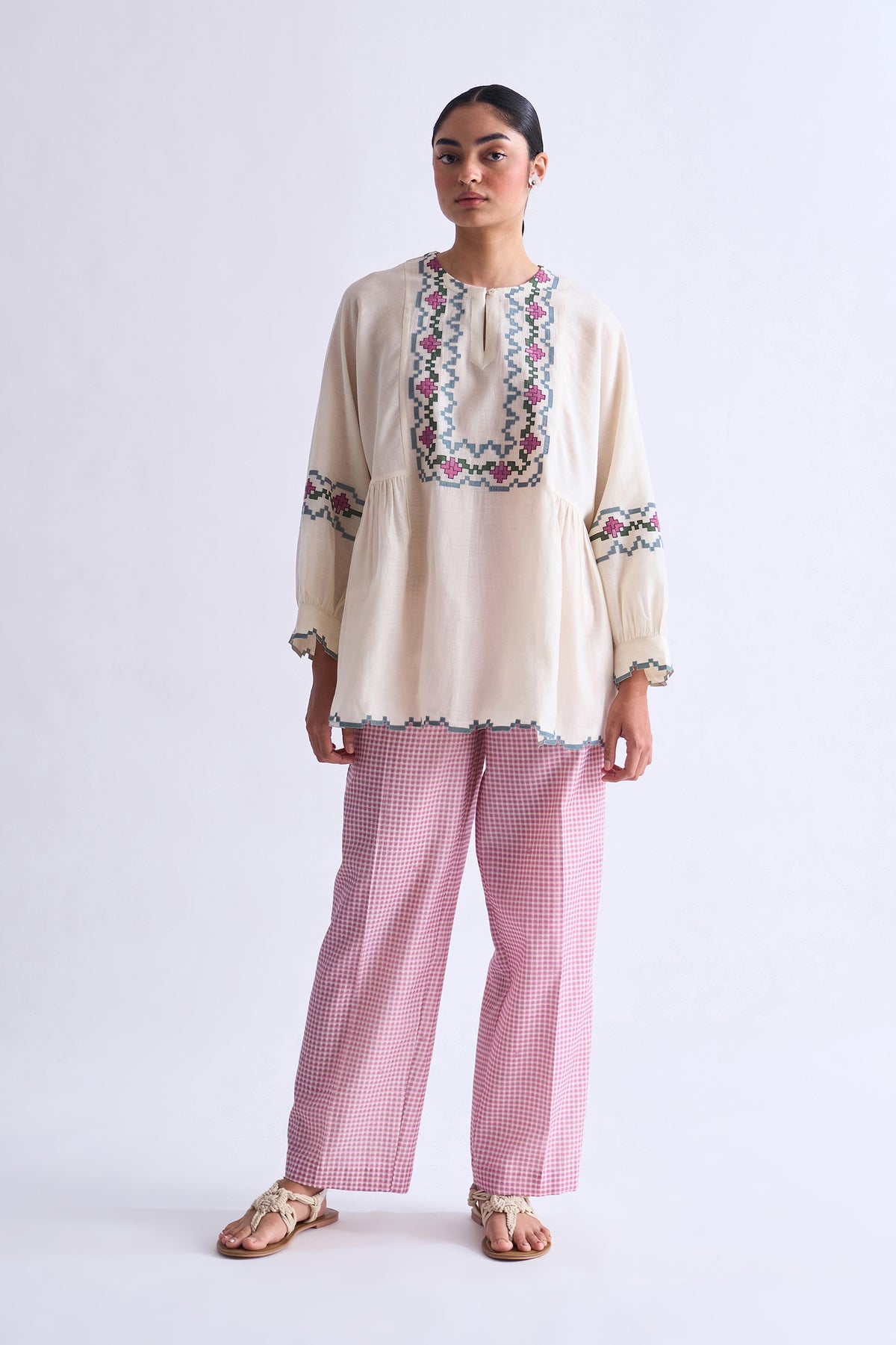SIDE GATHER SHIRT