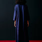 NAVY TRIBAL A-LINE DRESS