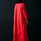RED TRIBAL A-LINE DRESS