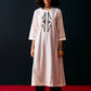 IVORY TRIBAL APPLIQUE' KAMEEZ