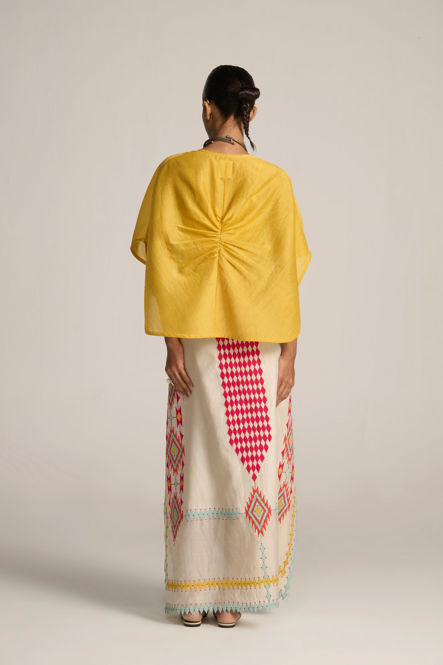 FRONT TIE SKIRT