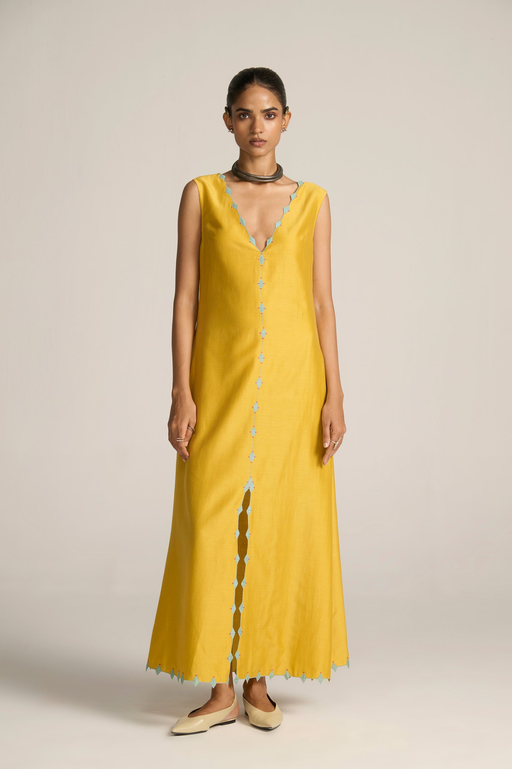 A-LINE PANELLED JACKET