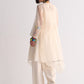 SUPER PLEATED APPLIQUE', CUTWORK AND THREAD KAMEEZ