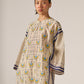 APPLIQUE' AND OUTLINE DROP SHOULDER KAMEEZ