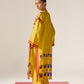 APPLIQUE' AND OUTLINE DROP SHOULDER KAMEEZ