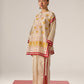 APPLIQUE' AND CUTWORK DROP SHOULDER SHIRT