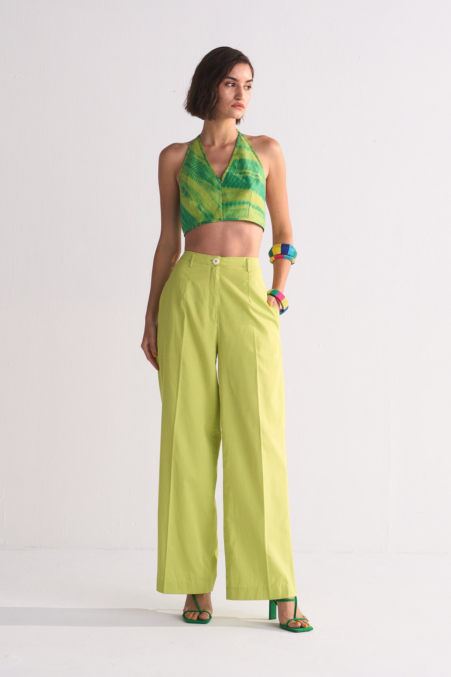 PLAIN STRAIGHT PANTS