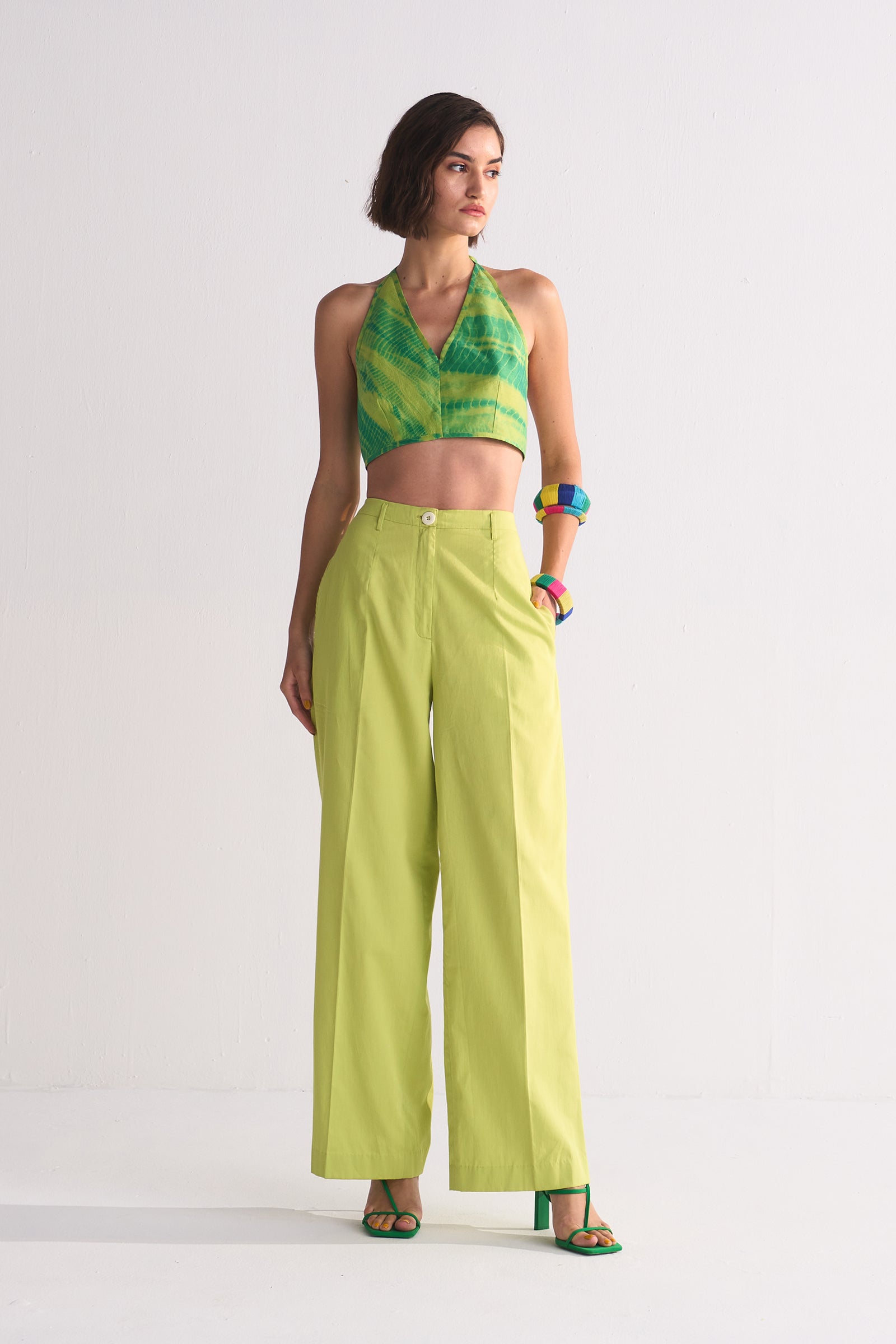 PLAIN STRAIGHT PANTS