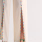 FRONT SLIT PANT WITH THREADWORK AND CUTWORK