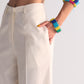 APPLIQUE' CUTWORK AND THREAD PANTS