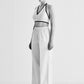 ELASTICATED PLAIN PANTS