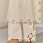 SLIT CUTWORK STRAIGHT PANTS