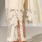 GEOMETRIC JAALI CUTWORK STRAIGHT PANTS