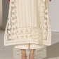JAALI CUTWORK STRAIGHT PANTS