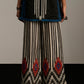 STRIPE APPLIQUE' AND CUTWORK PANTS
