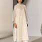 GEOMETRIC FLORAL CUTWORK KAFTAN