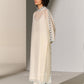 GEOMETRIC FLORAL CUTWORK KAFTAN